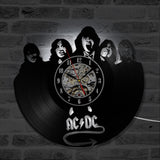 AC/DC Vinyl-shaped Wall Clock