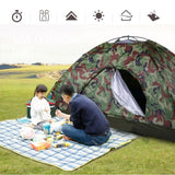 Outdoor Portable Single Layer Camping Tent