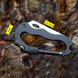 Aluminum Carabiner Multi-Tool