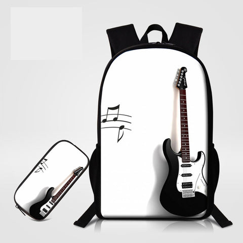 Music Instrument Backpack - White