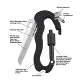 Aluminum Carabiner Multi-Tool