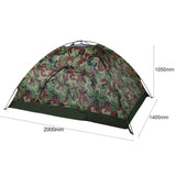Outdoor Portable Single Layer Camping Tent