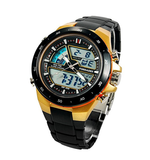 50M Waterproof Men's Digital Analog Shockproof Sports Watch