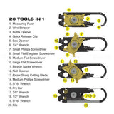 20 In 1 Stainless Steel Multi Tool