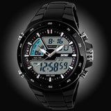 50M Waterproof Men's Digital Analog Shockproof Sports Watch