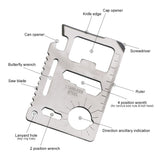 11 in 1 Credit Card Size Multi Tool