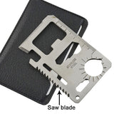 11 in 1 Credit Card Size Multi Tool