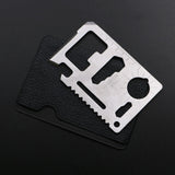 11 in 1 Credit Card Size Multi Tool