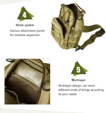 Military Tactical Shoulder Backpack