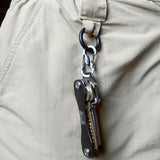 Portable, Flexible Key chain Organizer