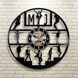 Michael Jackson Vinyl-shaped Wall Clock