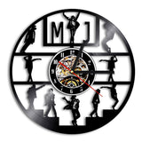 Michael Jackson Vinyl-shaped Wall Clock